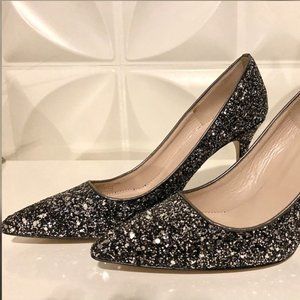 J. Crew Sparkly Elsie Pumps